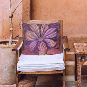 Almofada Bold De Vibração De Aquarelas Puras E Douradas