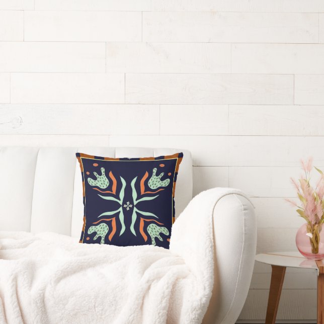 Almofada Bold Geometric Decorative Throw Pillow (Sofá)