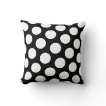 Bolinhas brancas e pretas