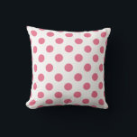 Almofada Bolinhas rosa e branca<br><div class="desc">Bolinhas rosa e branca</div>