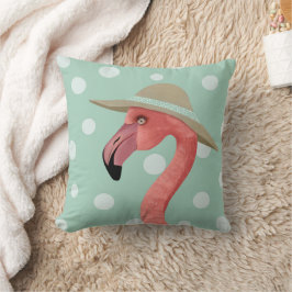 Almofada Bolinhas Summer Flamingo | Whimsical Animal