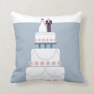 Almofada Bolo de casamento