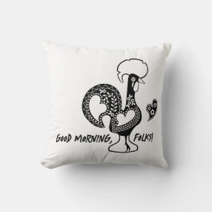 Almofada Bom dia, pessoal!