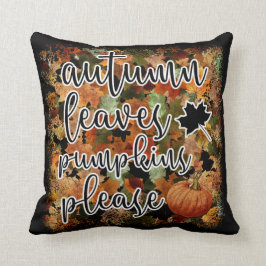 Almofada Bomfa Moderna do outono deixa algodão 16"X16