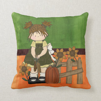 Almofada Boneca de pano adorável do país