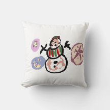 Boneco de neve doce