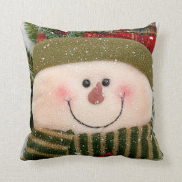 Almofada Boneco de neve feliz