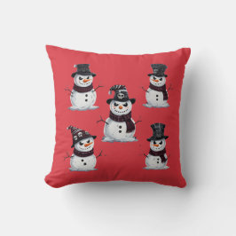 Almofada Boneco de Neve Gótico