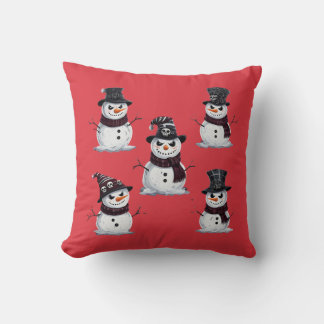 Almofada Boneco de Neve Gótico
