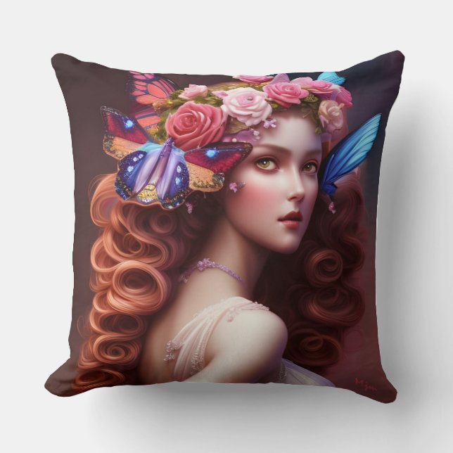 Almofada Bonita Fantasia Fairy Princess (Frente)