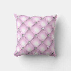 Almofada Bonito aparência de Satin com Jogo Roxo