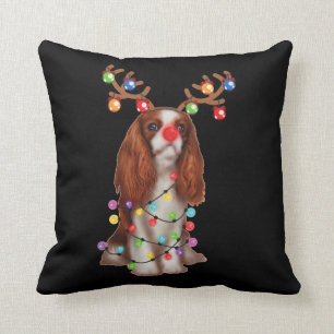 Almofada Bonito Cavaleiro Rei Charles Spaniel Funny Xmas Gi