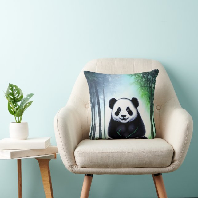 Almofada Bonito, Fofinho Pequeno Urso de Panda (Cadeira)