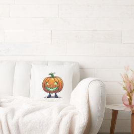 Almofada Bonito Jack-O'' Lanterna Engraçado Halloween Cara 