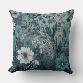 Almofada Bonito no Travesseiro decorativo azul