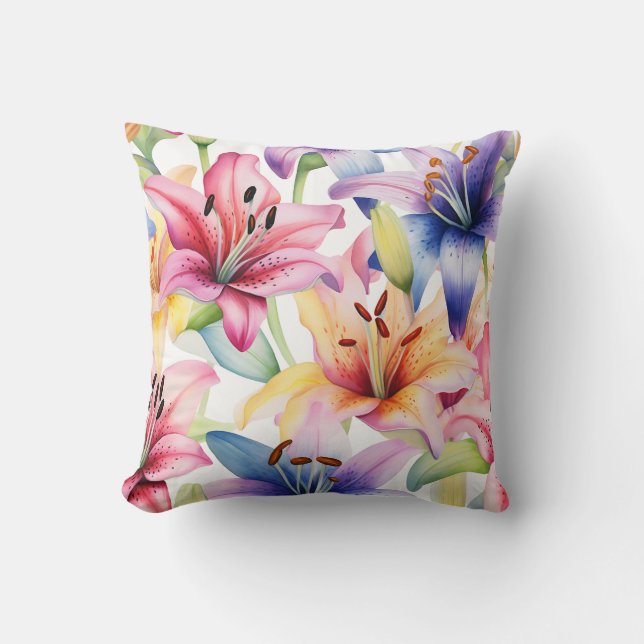 Almofada Bonito prática decorativa ocular floral (Frente)