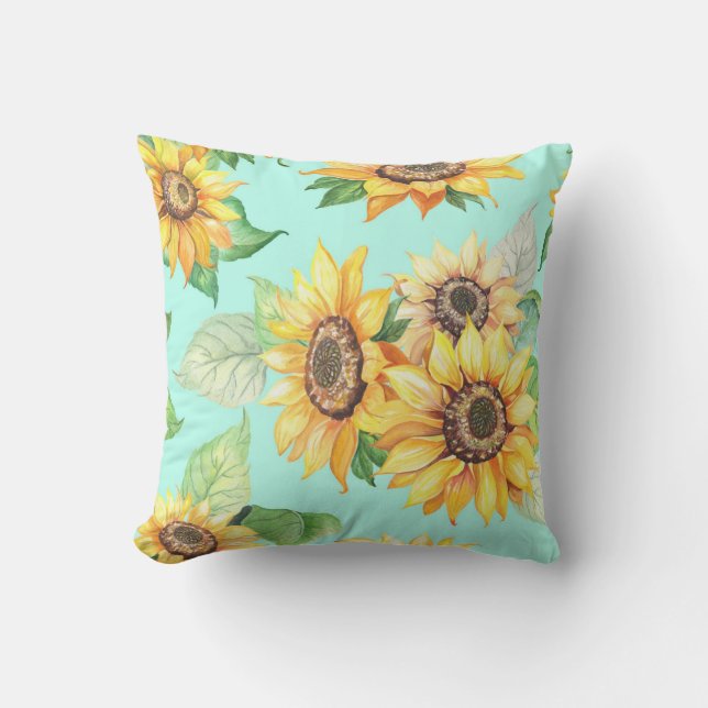 Almofada Bonito prática decorativa ocular floral (Frente)