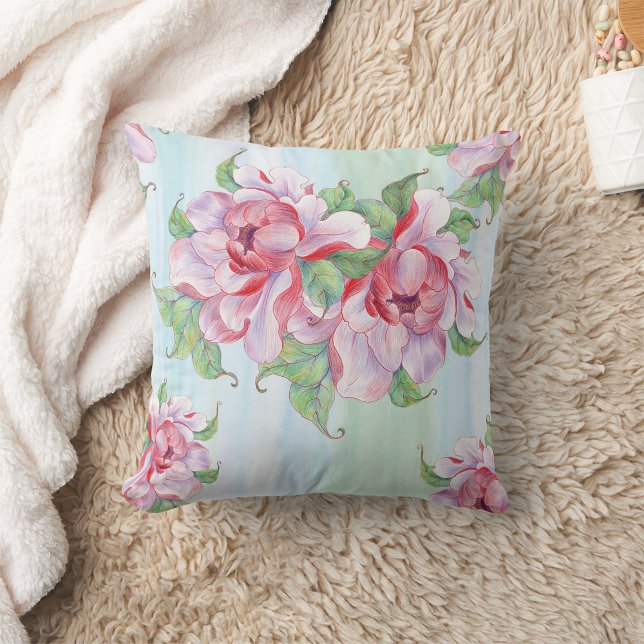 Almofada Bonito prática decorativa ocular floral (Criador carregado)