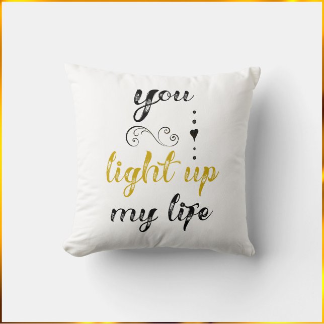 Almofada Bonito Que Acenda Minha Vida (Criador carregado)