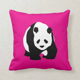 Almofada Bonito Urso Panda Quente Rosa Fresco Zoológico de