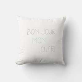 Almofada Bonjour Mon Cheri - Alô Querido