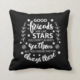 Almofada Bons Amigos São Como Estrelas