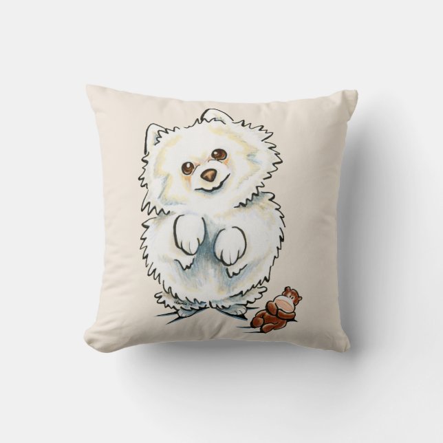 Almofada Boo Boo da Pomerânia (Frente)