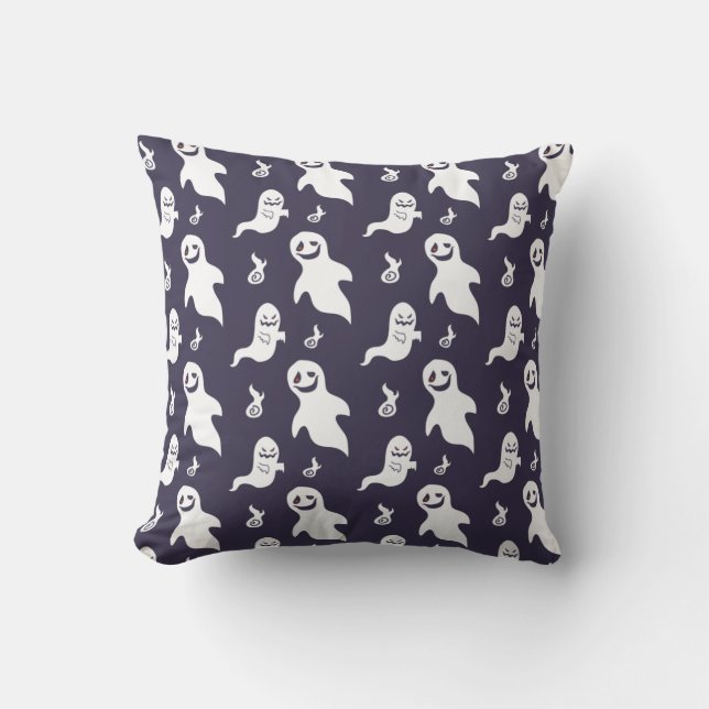Almofada Boo Scary Ghost Halloween (Frente)