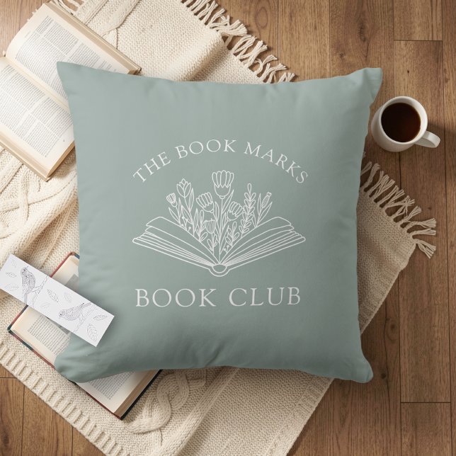Almofada Book Club Personalized Gift (Criador carregado)