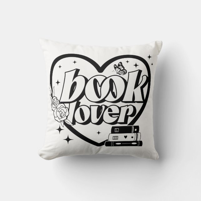 Almofada Book Lover (Frente)