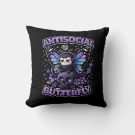 Almofada Borboleta Antissocial