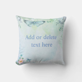 Almofada Borboleta Azul