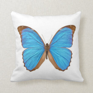 Almofada Borboleta azul de Morpho
