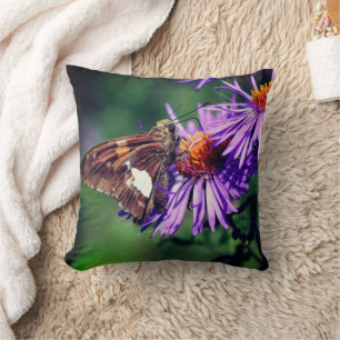Almofada Borboleta-Dama Pintada na Flor-Dama Selvagem  