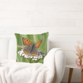 Almofada Borboleta de Fogo no Travesseiro decorativo das Fl