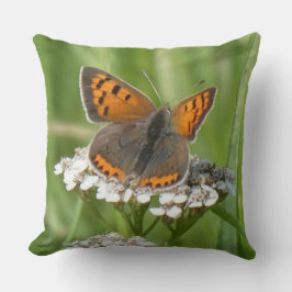 Almofada Borboleta de Fogo no Travesseiro decorativo das Fl