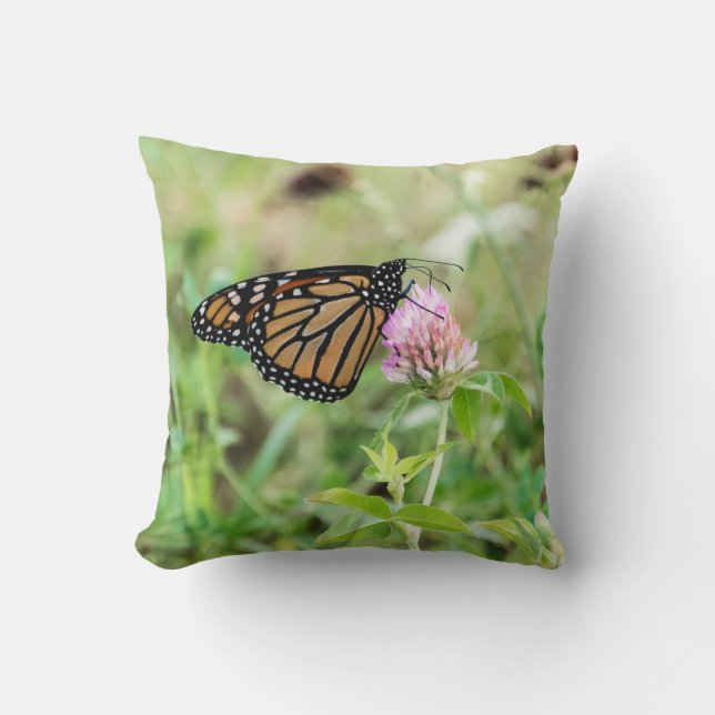 Almofada Borboleta de monarca (Frente)