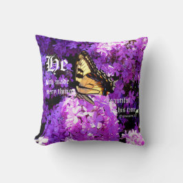 Almofada Borboleta e Phlox, Eclesias 3:11