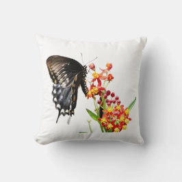 Almofada Borboleta em Milkweed Blooms, Travesseiro decorati