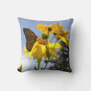 Almofada Borboleta Monarca N Travesseiro decorativo de Gira