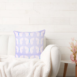 Almofada Borboletas de Pastel, Travesseiro decorativo grand