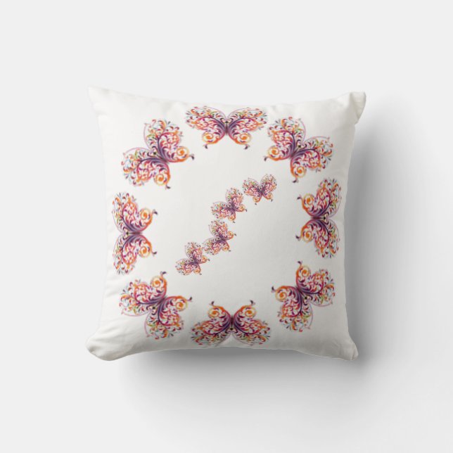 Almofada Borboletas Estilos Clássicos (Frente)