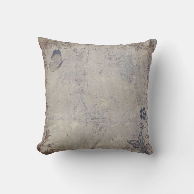 Almofada Borboletas Vintage (Frente)