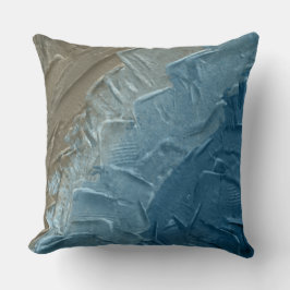 Almofada Borda do Oceano: Uma Pintura Digital de Tranquilid