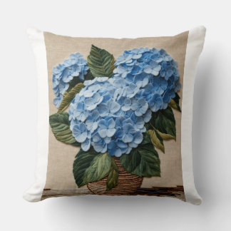 Almofada Bordados Hydrangea travesseiro