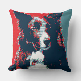 Almofada Border Collie Hope Parody Poster