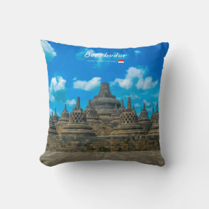 Almofada Borobudur, Indonésia - Antigo Templo Budista