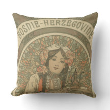 Bósnia e Herzegovina por Alphonse Mucha (1900)