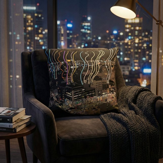 Almofada Boston City Lights (Criador carregado)