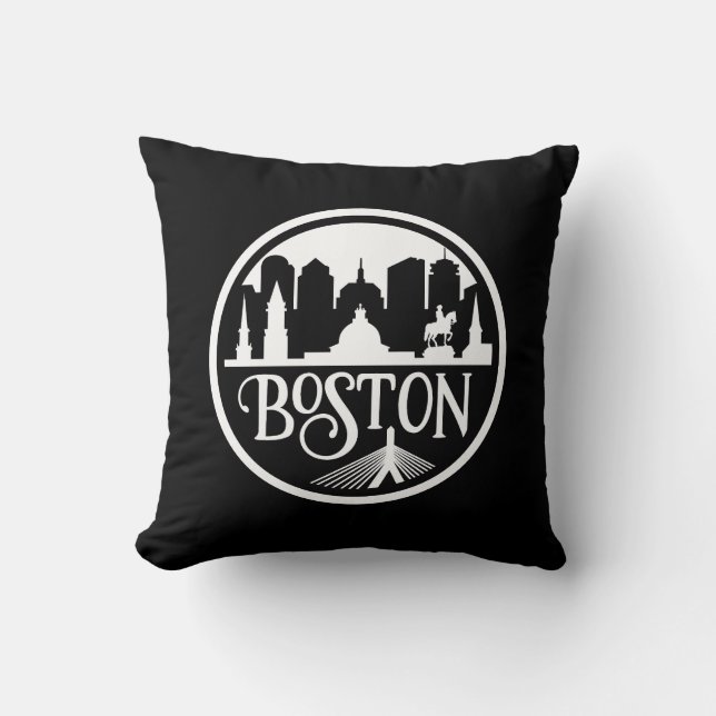 Almofada Boston Skyline (Frente)